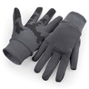 Gloves - MOD. B310:Graphite Grey, 93% polyester / 7% elastane, S/M